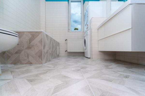 Bathroom Floor Remodeling in Galveston
