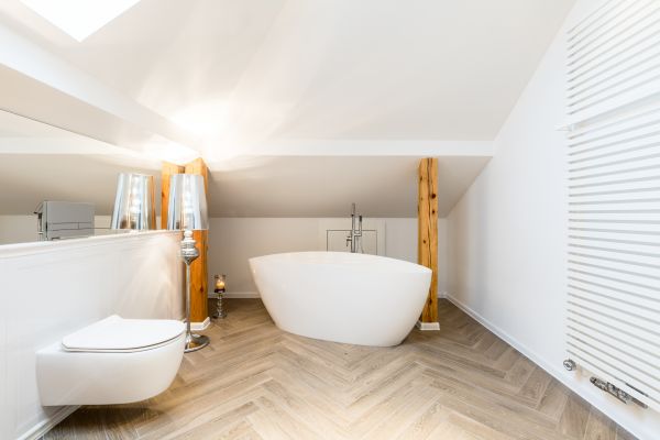 Attic Bathroom Renovation in Galveston